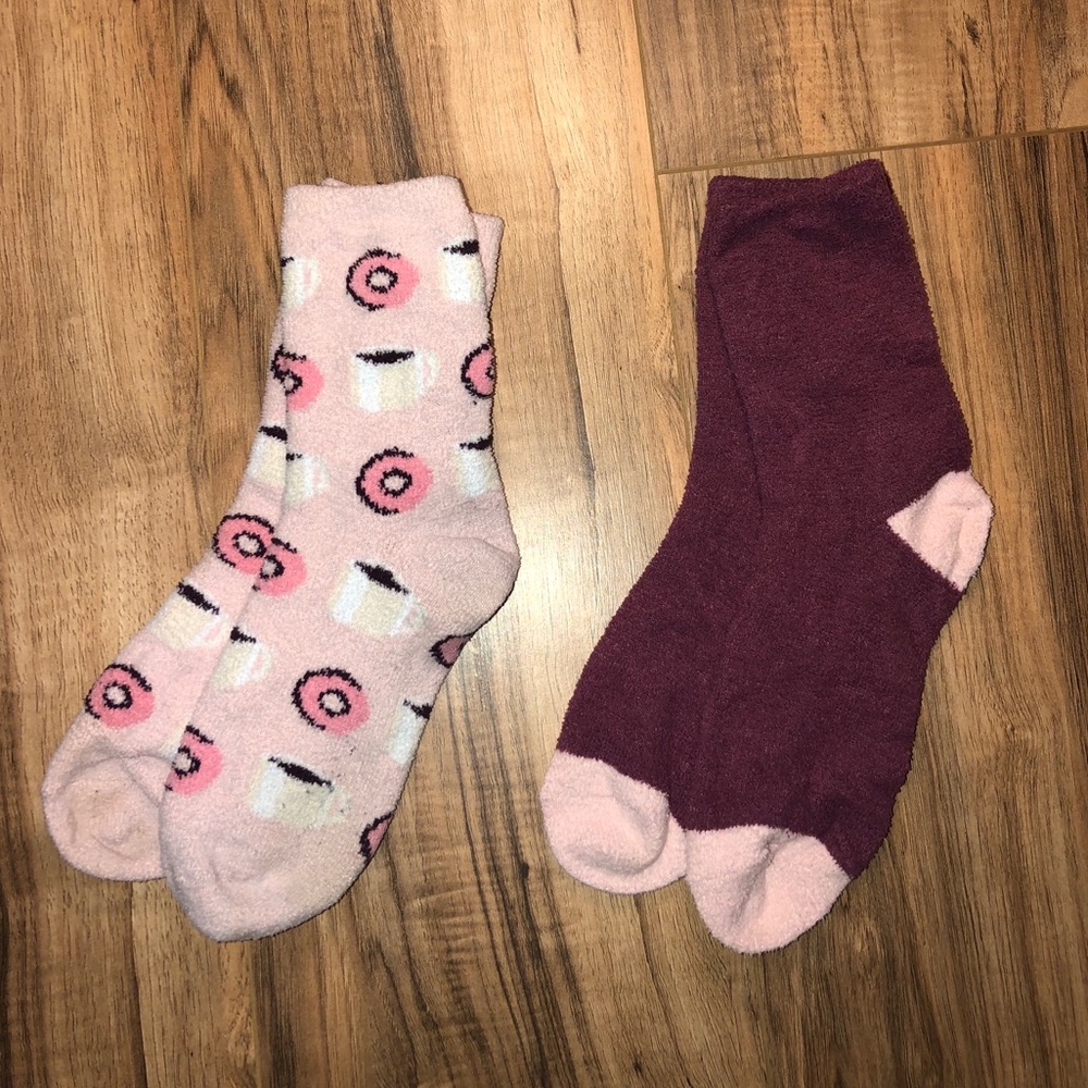 fuzzy socks set
